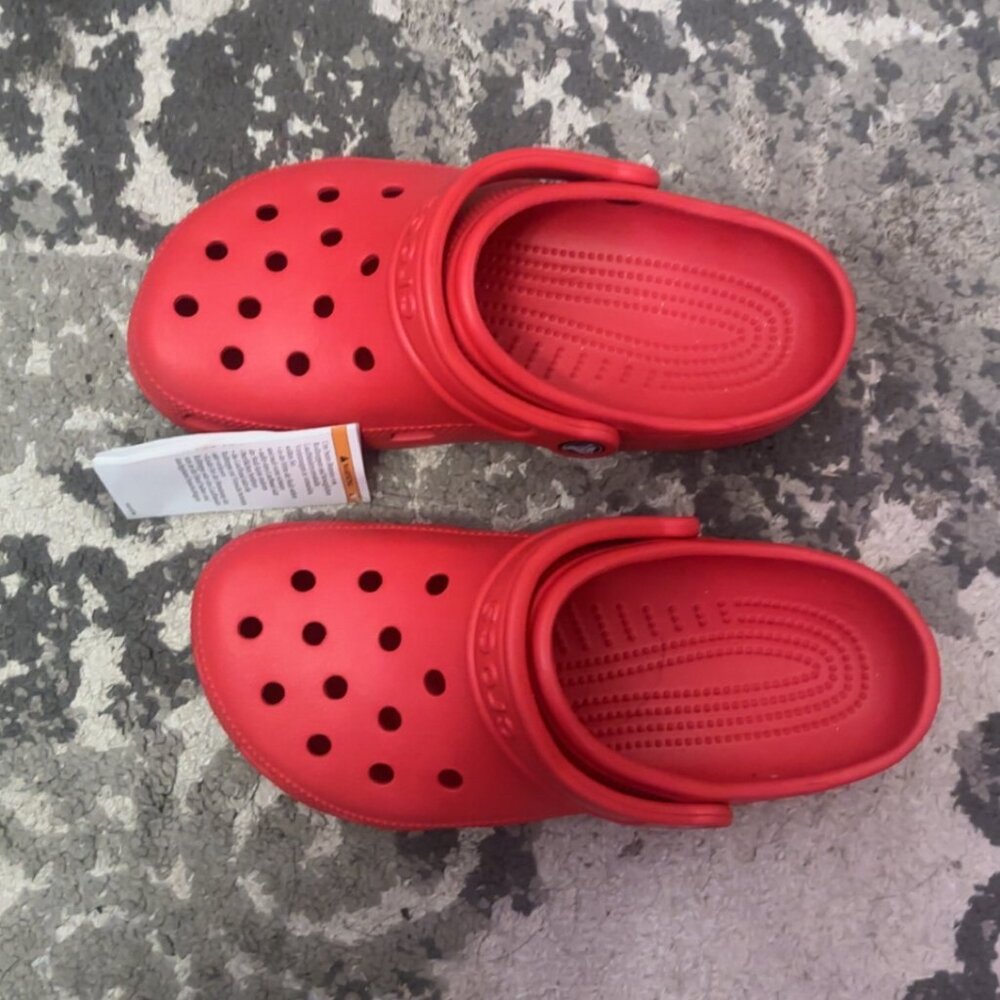 Red Crocs - Picture 2 of 3